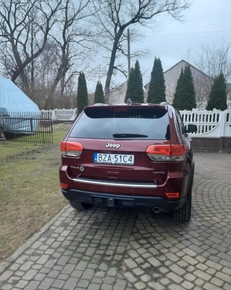 Jeep Grand Cherokee cena 145000 przebieg: 30000, rok produkcji 2017 z Zambrów małe 67